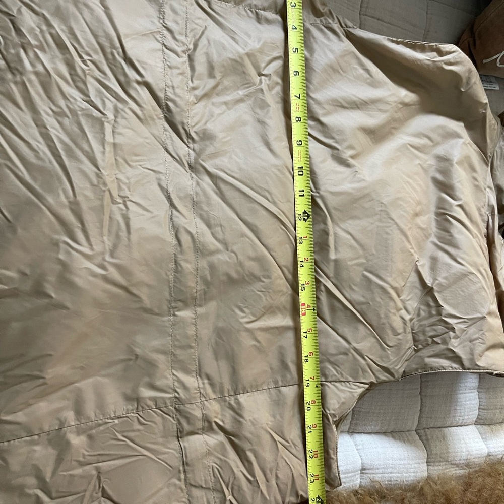 Eileen Fisher Light Brown Puffer Vest - Picture 6 of 6
